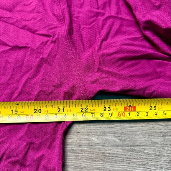 Lululemon Women's Cropped Activewear Long Sleeve Shirt - Pink - Picture 4 of 5